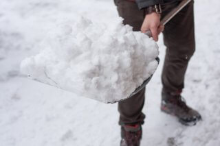 safe shovelling downtown toronto