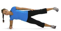 side bridge with hip abduction | Rebalance Sports Medicine side bridge with hip abduction