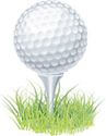 golf ball on tee
