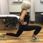lunge mistake 1 - The front knee too far forward over the toes | Rebalance Sports Medicine lunge mistake 1 - The front knee too far forward over the toes