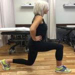 lunge solution 1 - take longer step forward or backward | Rebalance Sports Medicine lunge solution 1 - take longer step forward or backward