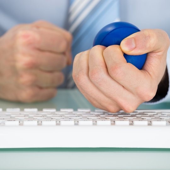Stress Balls are NOT for Hand Pain
