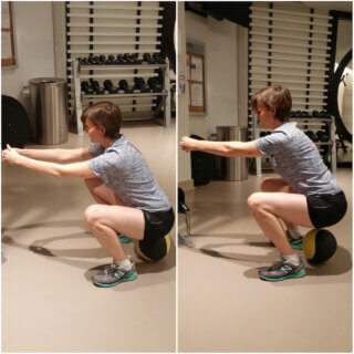 Medicine ball sit- lift offs
