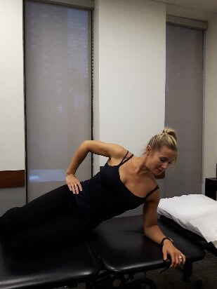 core strengthening - side bridge 1